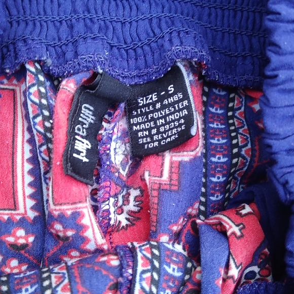 Printed Patterned Flowy Lightweight Stretchy Fashion Pants - Picture 6 of 12